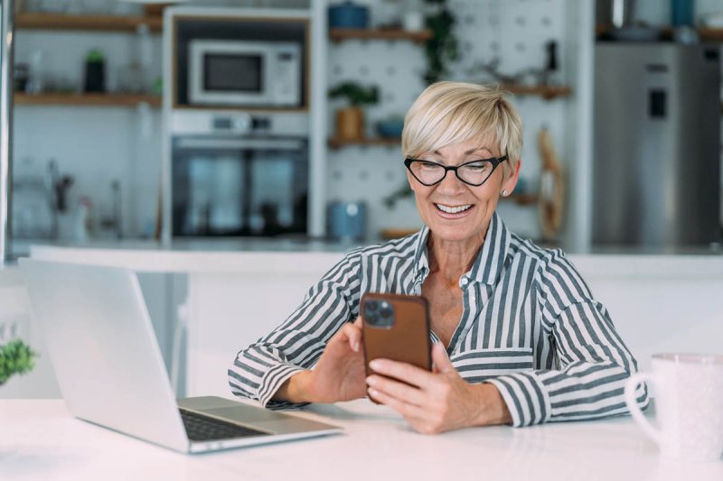 senior real estate agent works real estate as a side gig in retirement