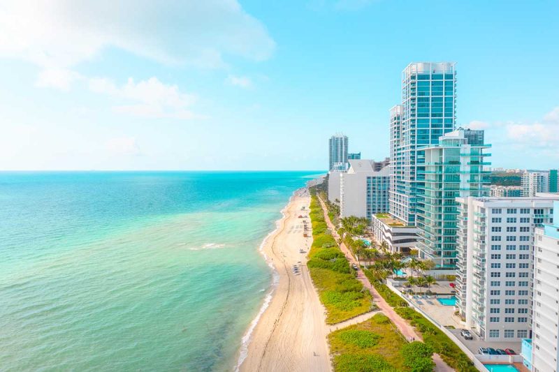 Florida beach front