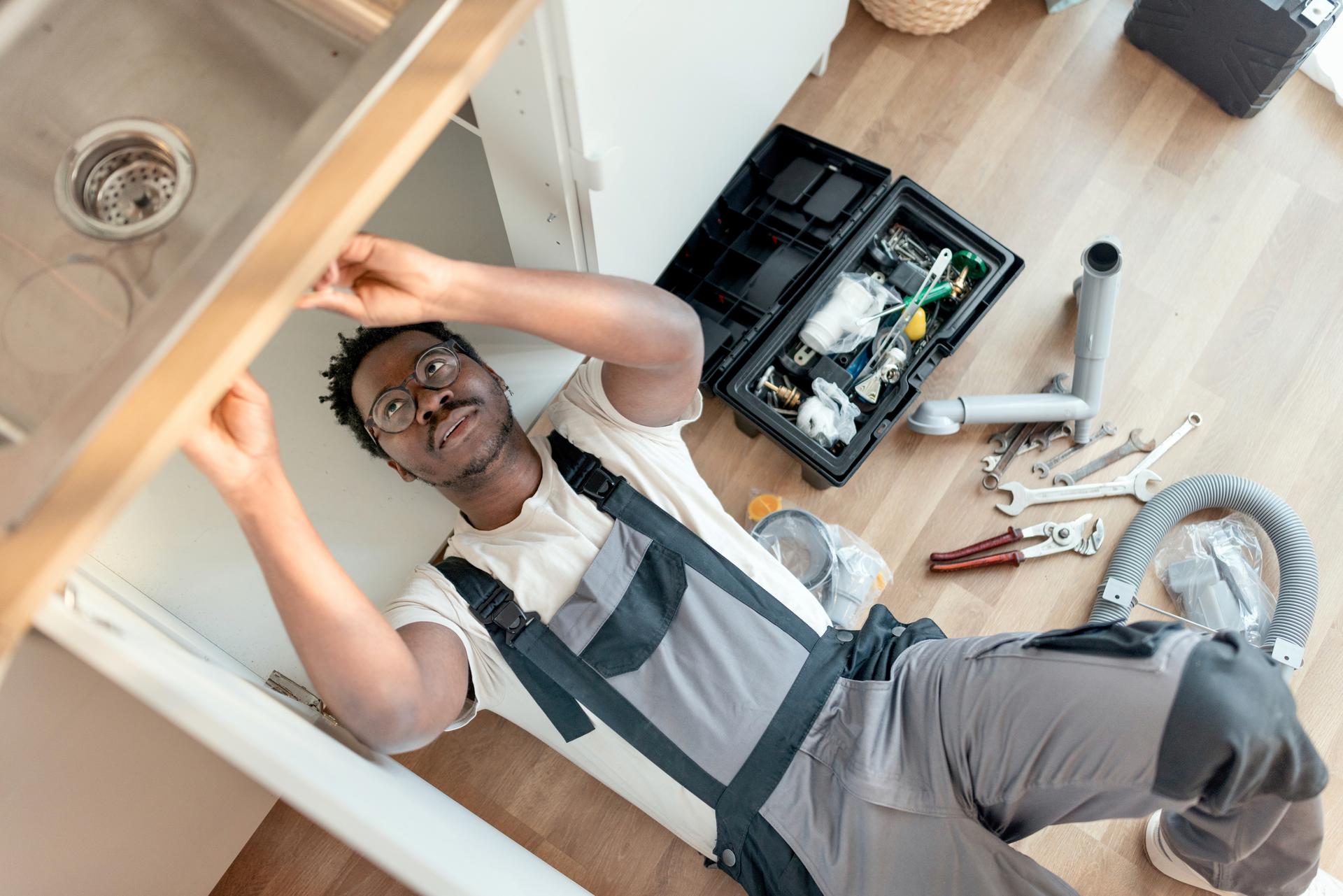 a plumber learning his craft in florida