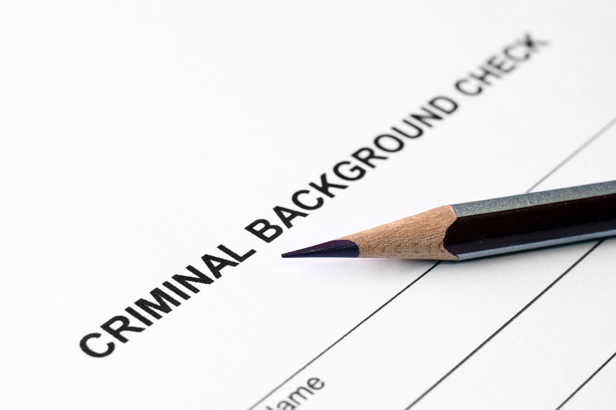 criminal background check form for real estate licensees